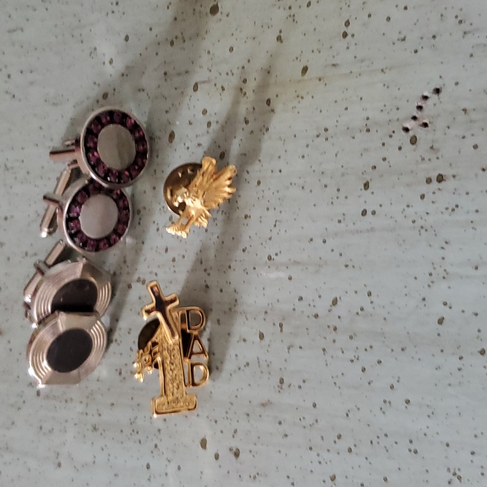 Cuff Links and Tie Pins